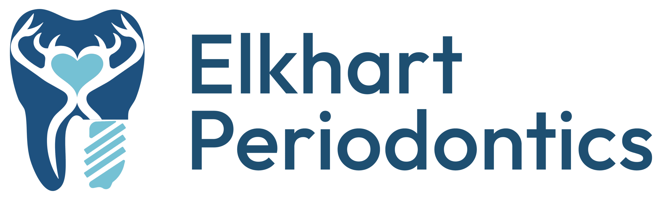 Elkhart Periodontics - Horizontal Logo - Color